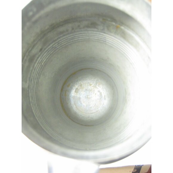 Vintage Art Deco Chrome Cocktail Pitcher Bakelite Shaker Barware Decor 12 in - Picture 9 of 16